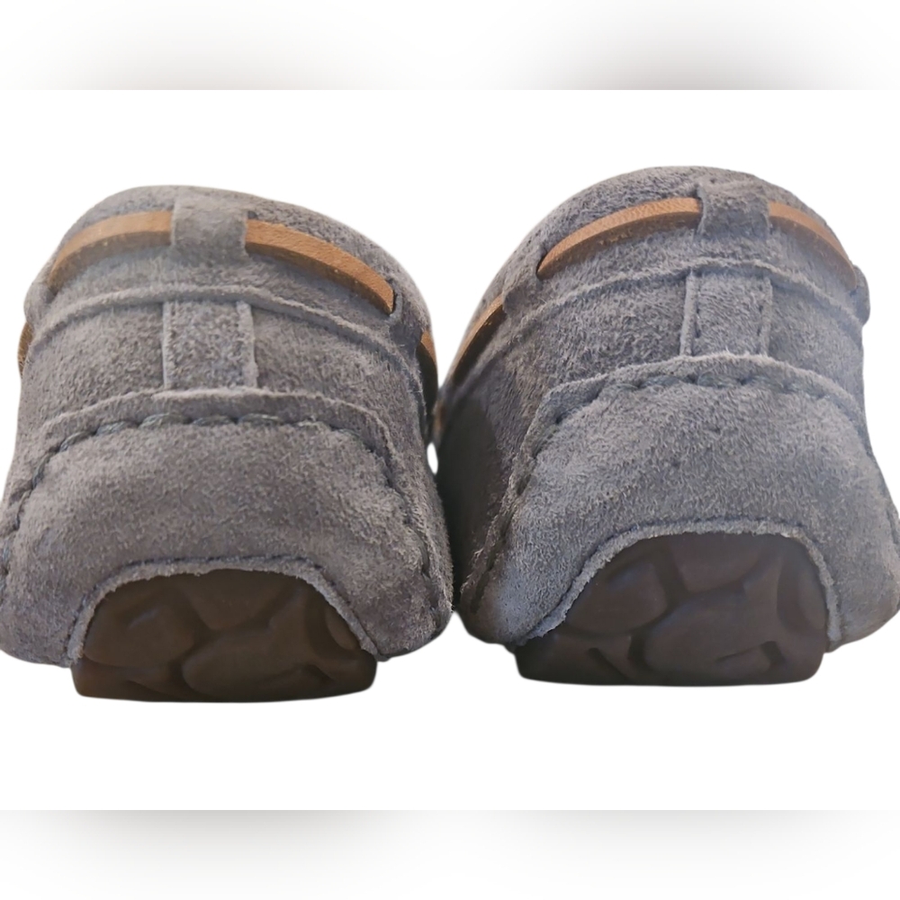 UGG Blue Moccasins with Cream Lining - Picture 8 of 10